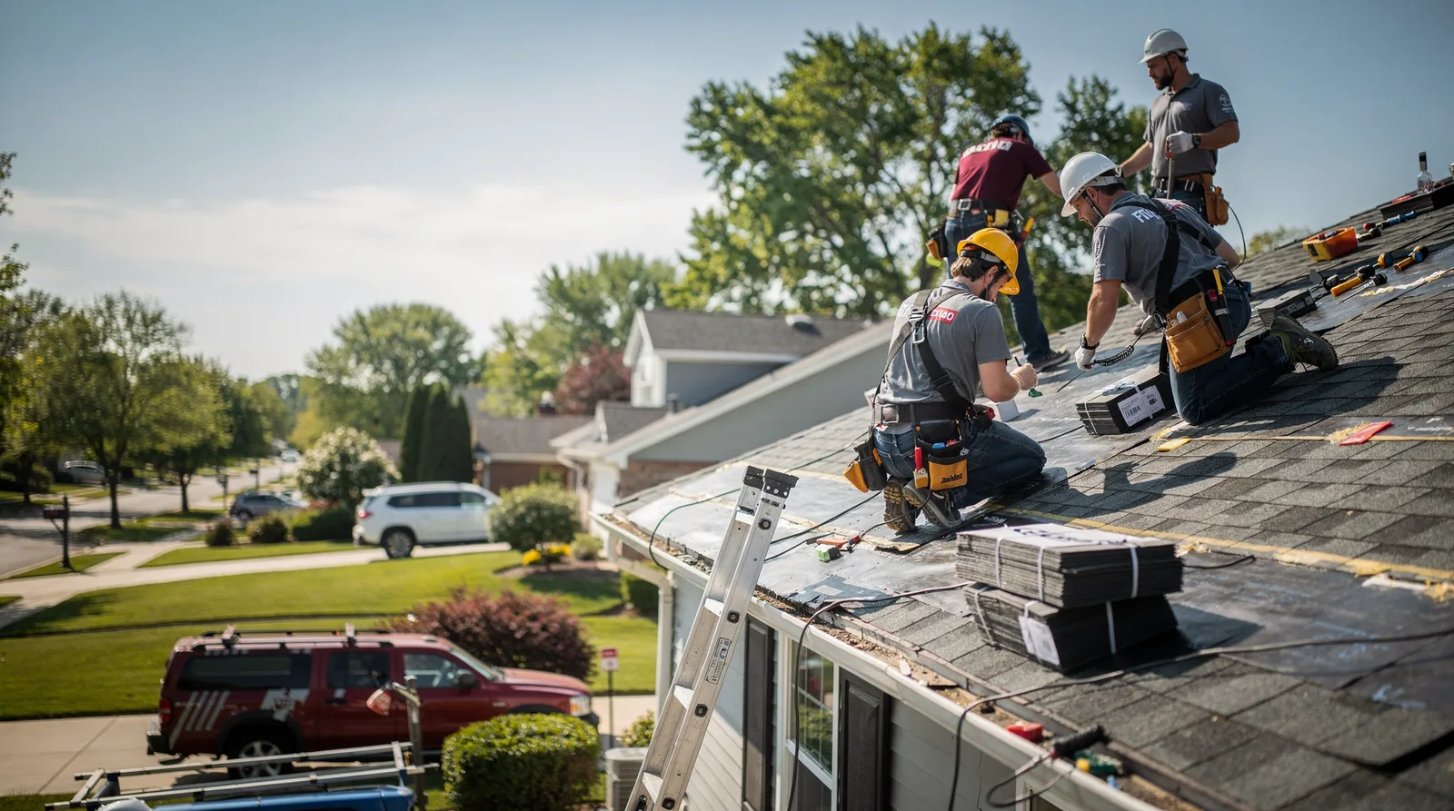 Roof Repair in Lublin, WI around you